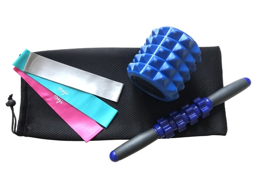 Muscle Recovery & 3 Pack Resistance Band Bundle Elite recoveries