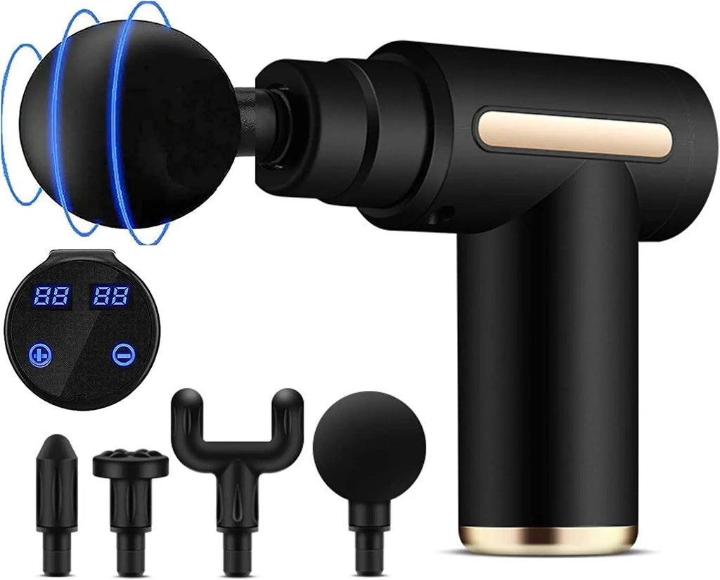 Muscle Massage Gun – Deep Tissue Percussion Therapy Device DC-eterus