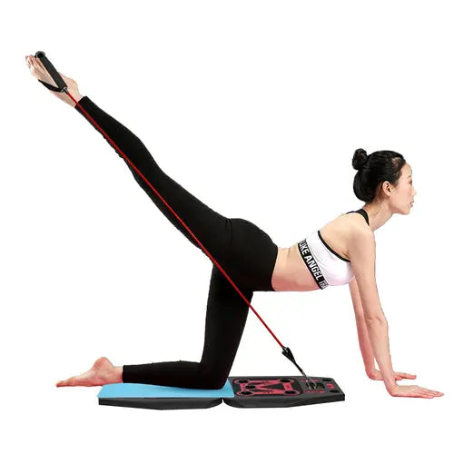9 in 1 Push Up Rack Board System Fitness Workout Train Gym Exercise Elite recoveries